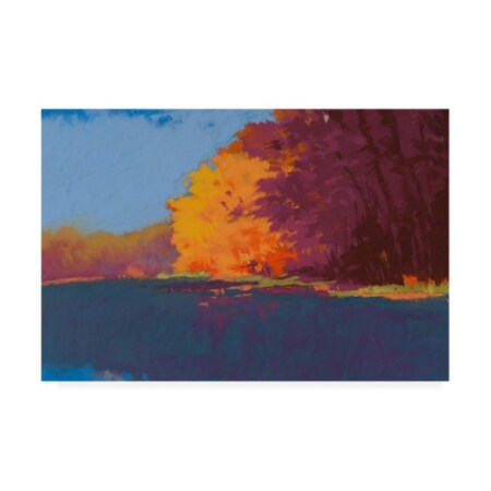 Trademark Fine Art Mike Kell 'River Bank' Canvas Art, 30x47 IC01816-C3047GG